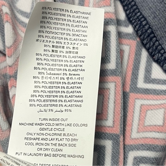 MICHAEL MICHAEL KORS Geometric Sleeveless Shift Dress size XL summer dress - Picture 11 of 11